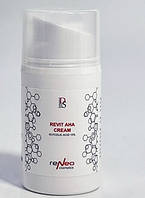 Реактивуючий вітамінізований крем з гліколевою кислотою  Derma Series Revit AHA Cream