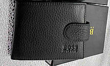 Чоловічий шкіряний гаманець Boss гуртом/роздріб