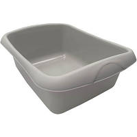 Таз прямокутний для дому та дачі 15 літрів багатофункціональний для прання, зберігання та перенесення.