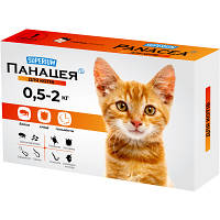 Таблетки для животных SUPERIUM Панацея для кошек 0.5-2 кг (4823089348766) BROWN