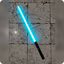 Світловий меч 78 см, 14 режимів свічення, звукові ефекти, металева рукоятка, фото 2