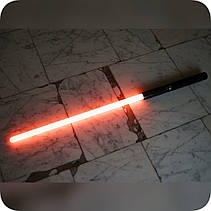 Світловий меч 78 см, 14 режимів свічення, звукові ефекти, металева рукоятка, фото 4