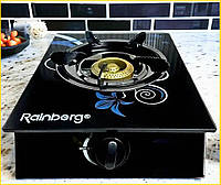 Портативна газова плита переносна,Таганок газовий настільний,Газовий пальник плита настільна ST1