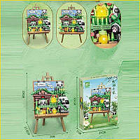 Конструктор для дітей Пейзаж з підсвічуванням іграшка для творчості розвиваюча гра 16х17х25 см ST1