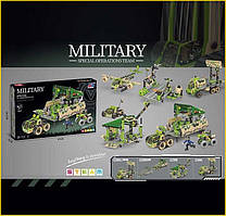 Конструктор для дітей 358 деталей гумові шини іграшковий набір в коробці для творчості ST1