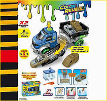 Машина для дітей металопластикова змінює колір звук підсвічування піпетка рухливі елементи в коробці ST1