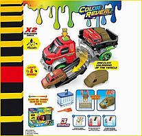 Машинка для дітей змінює колір звук підсвічування піпетка механічний запуск рухливі елементи ST1