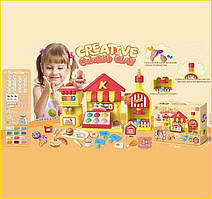 Тісто для ліплення 12 кольорів прес форми наліпки дитячий набір для творчості ST1