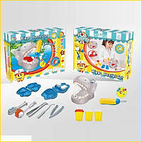 Тісто для ліплення Бегемотик набір для дітей іграшка для творчості дитяче ліплення в коробці ST1