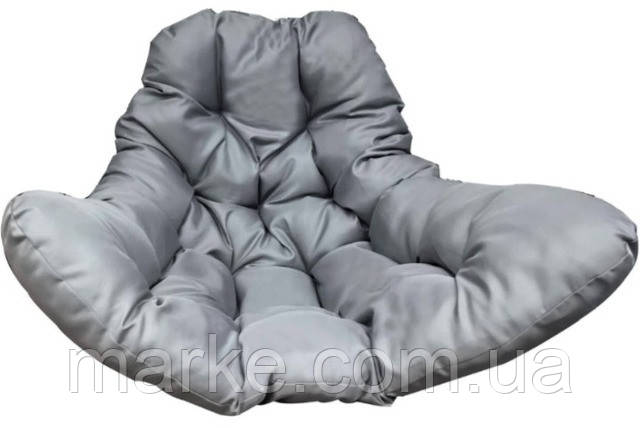 Подушка для кокона темно сіра