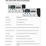 M-VAVE MK-300 Гітарний процесор ефектів, фото 6