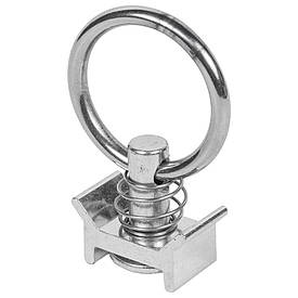 Кріпильне кільце NB PARTS для такелажної рейки (типу Airline) 39 мм 11003445