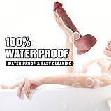 Фалоїмітатор на присоску ALFA Enrique (Liquid Silicone), фото 4