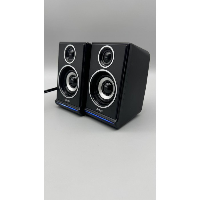 Колонки для ПК комп'ютера JEDEL S-578 RGB Чорні, фото 1