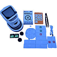 Мікроскоп 100х-1000х 2-дюймовий екран HD-відео LED-підсвічування карта пам’яті (6789), фото 3