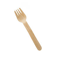 Виделка одноразова дерев'яна ЕCО (50шт.уп), 60уп/ящ