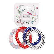 Набор детских резинок для волос Lukky 4 шт. (T18567)