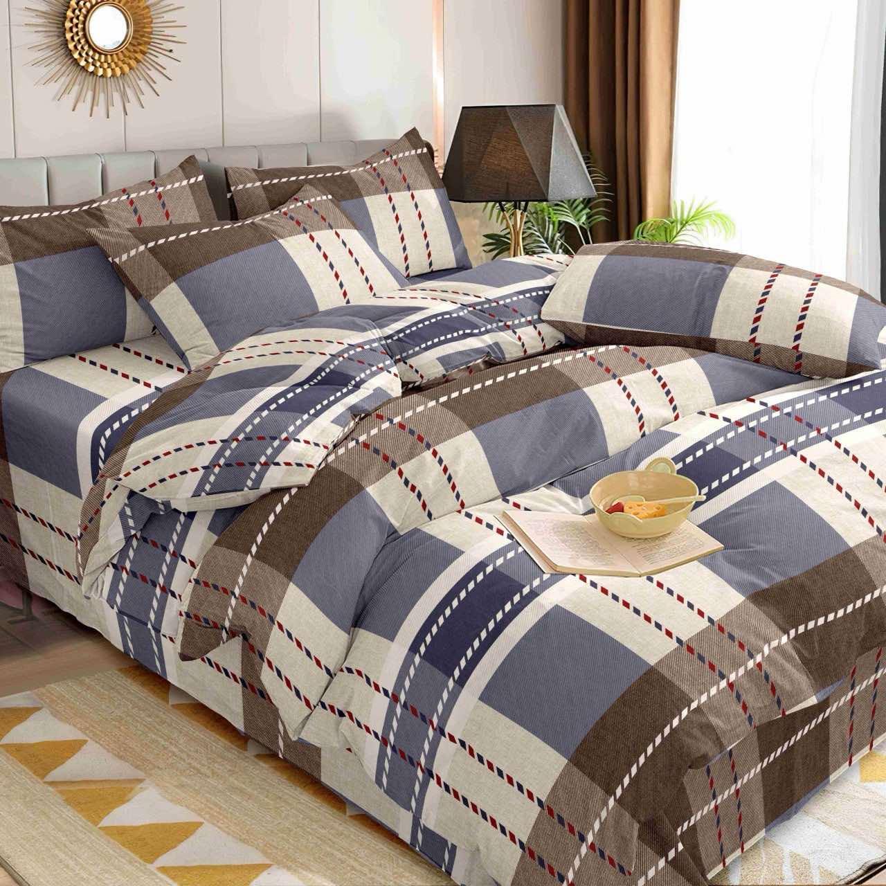 Комплект постільного бязь №пл549 Євро 200х220