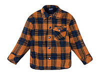 Куртка демисезонная-рубашка на плюшевой подкладке для мальчика Lupilu LIDL 411739 086-92 см (12-24 months) Коричневый