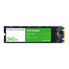 Накопичувач SSD 240GB WD Green M.2 2280 SATAIII 3D TLC (WDS240G3G0B)