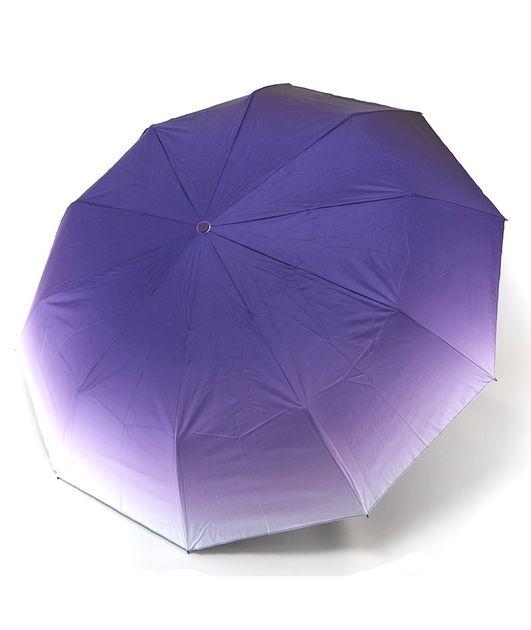 Парасолька Bellissimo №M634 жіночий автомат на 10 подвійних спиць Фіолетова, фото 1