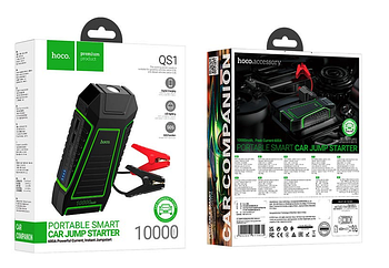 Пусковий зарядний пристрій HOCO QS1 бустер для авто 600A 10000 мАг