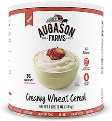 Вершково-пшенична каша з великим терміном придатності 10 років Augason Farms, сублімована, 36 порцій