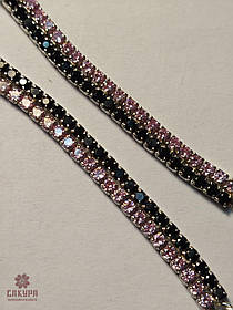 Срібний Браслет зі вставкою цирконій