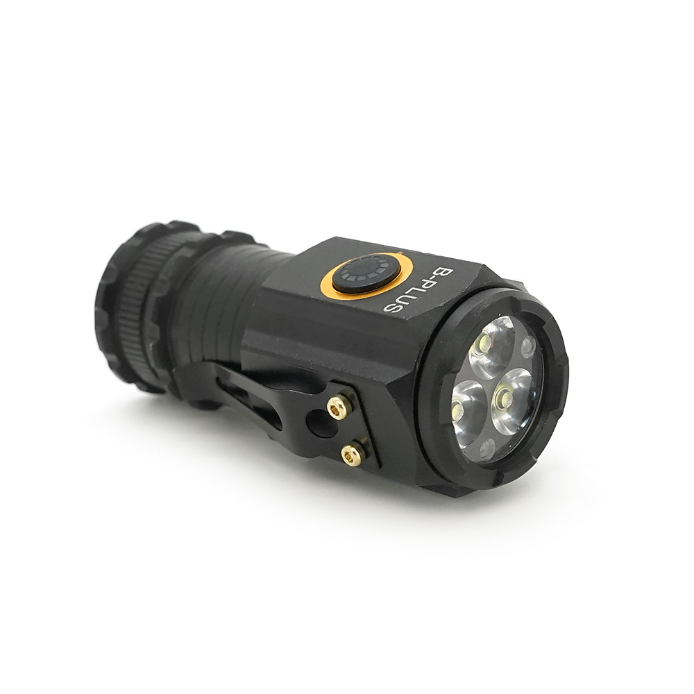 Ліхтарик ручний BP-345, COB, 3 режими, корпус алюміній, магніт, акум 18350А, USB-кабель, BOX, фото 1