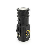 Ліхтарик ручний BP-345, COB, 3 режими, корпус алюміній, магніт, акум 18350А, USB-кабель, BOX, фото 4