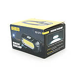 Налобний ліхтарик KX-213R, Cob, Red, 1режим, корпус: пластик, водостійкий, ip44, живлення АКБ 18650, Type-C кабель, BOX, фото 2