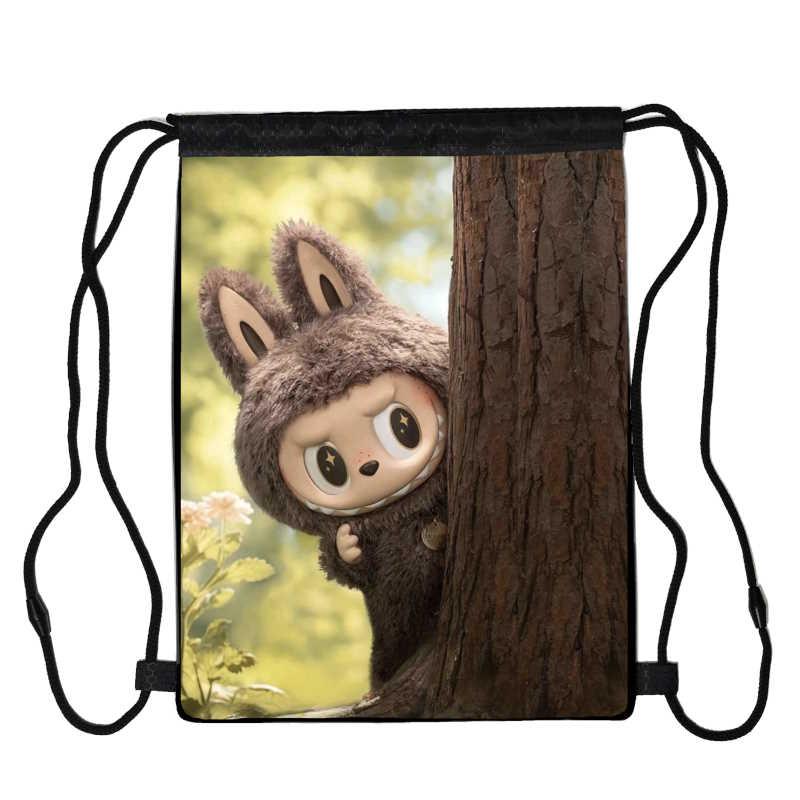 Сумка для взуття Лабубу (Labubu 09), 410 х 300 мм, фото 1