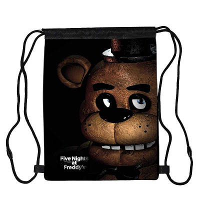 Сумка для взуття ФНАФ П'ять ночей із Фредді (Five Nights at Freddy's FNAF 03), 410 х 300 мм