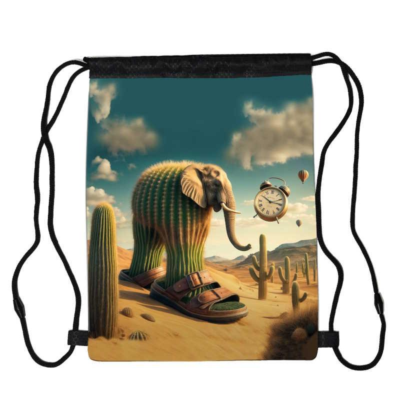 Сумка для взуття Брейнрот Тралалеро Тралала італійський мем (brainrot mem Traalalero Traalala 04), 410 х 300 мм, фото 1