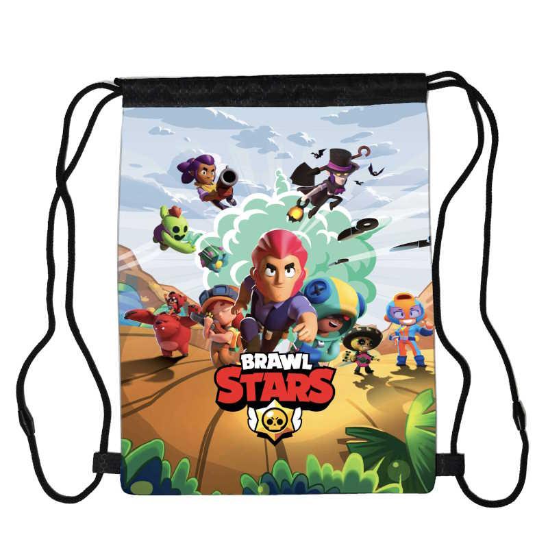 Сумка для взуття Бравл Старс (Brawl Stars 01), 410 х 300 мм, фото 1