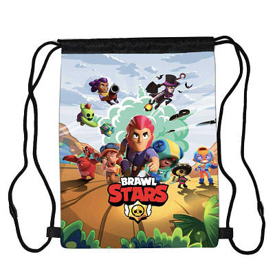 Сумка для взуття Бравл Старс (Brawl Stars 01), 410 х 300 мм
