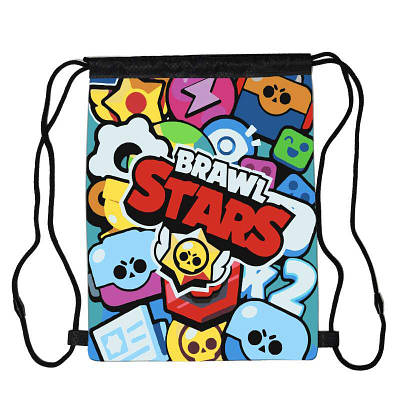 Сумка для взуття Бравл Старс (Brawl Stars 02), 410 х 300 мм