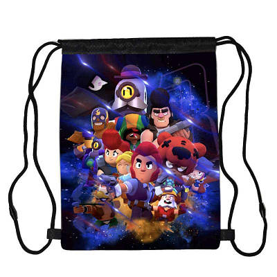 Сумка для взуття Бравл Старс (Brawl Stars 05), 410 х 300 мм