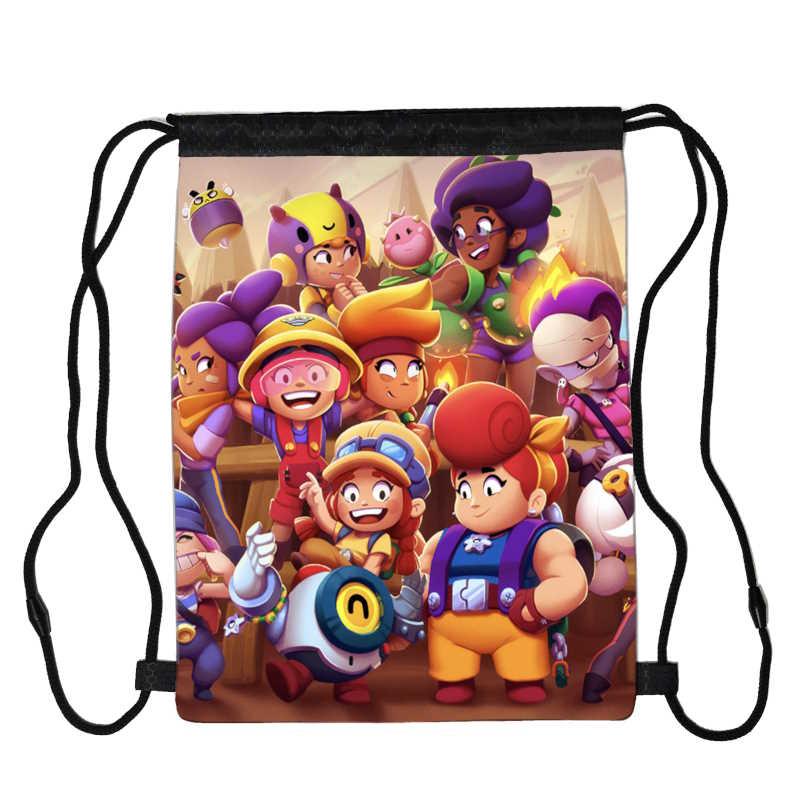 Сумка для взуття Бравл Старс (Brawl Stars 012), 410 х 300 мм, фото 1