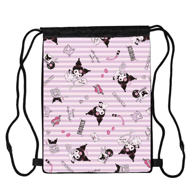 Сумка для взуття Куромі Хеллоу Кітті (kuromi hello kitty 07), 410 х 300 мм, фото 1