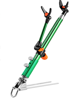 Підставка тримач Titan телескопічна 240 см універсальна 19 мм Зелений 2,40 м