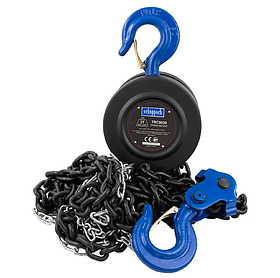Лебідка (таль) ланцюгова ручна 3т Scheppach SCH-TRC9030
