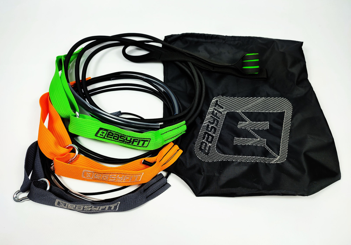 Гумові петлі-еспандер EasyFit 3 шт, 1-40 кг EF-EBLP-140, фото 1