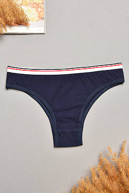 Труси жіночі темно-синього кольору р.S/M 207990T Безкоштовна доставка