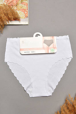 Труси жіночі напівбатальні білого кольору 207943T Безкоштовна доставка