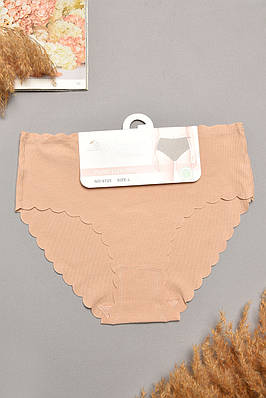Труси жіночі напівбатальні бежевого кольору 207957T Безкоштовна доставка