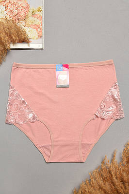 Труси жіночі напівбатальні рожевого кольору 207969T Безкоштовна доставка