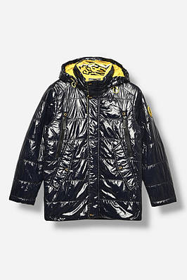 Куртка підліткова для хлопчика демісезонна темно-синього кольору 207940T Безкоштовна доставка