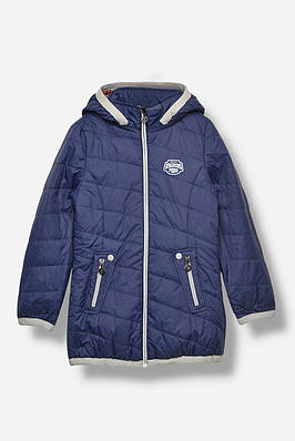 Куртка дитяча для хлопчика демісезонна синього кольору р.146 207954T Безкоштовна доставка