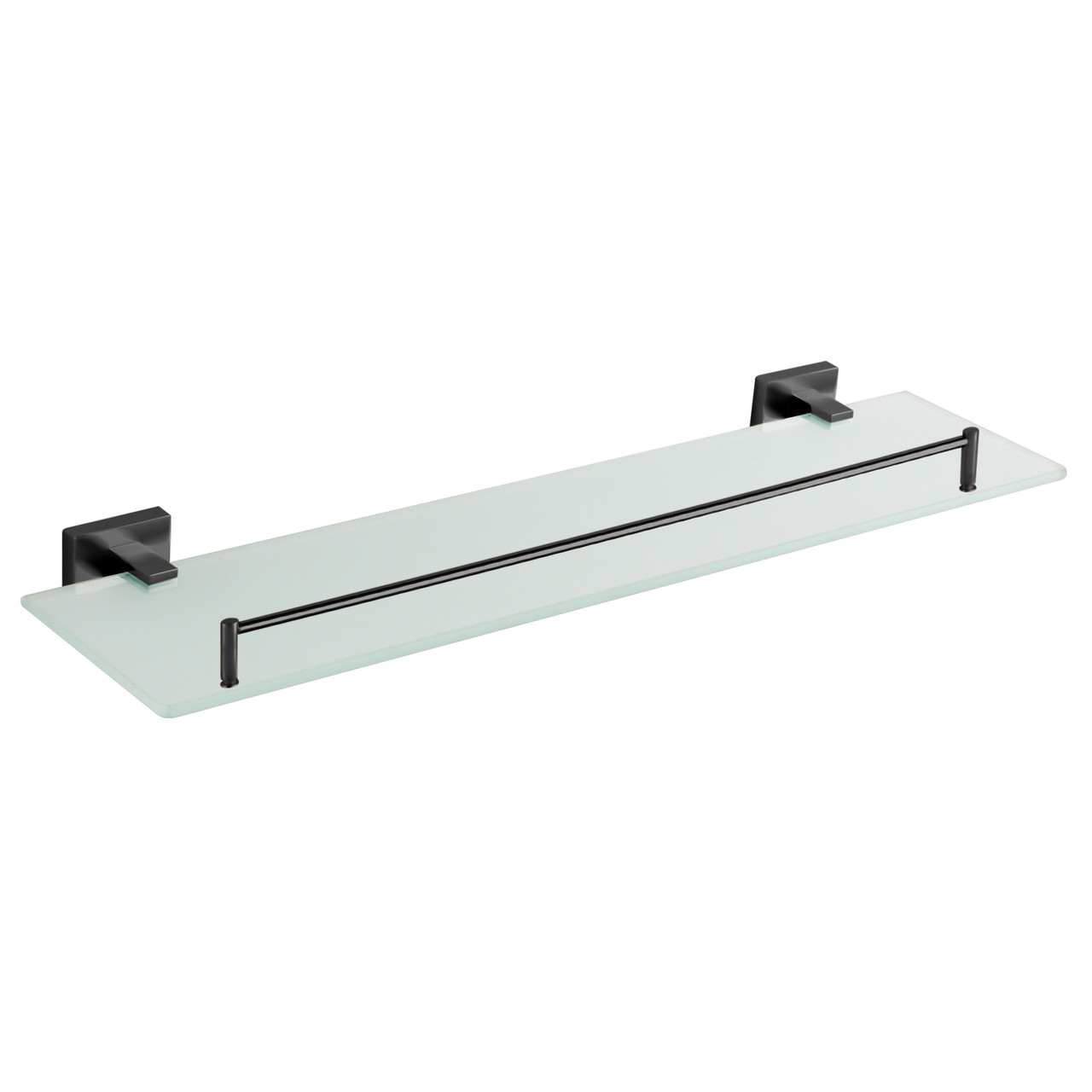 Полиця скляна VBI MERCURY BLACK, фото 1